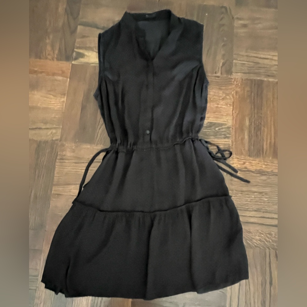 All Saints Polka-Dot Satin Dress